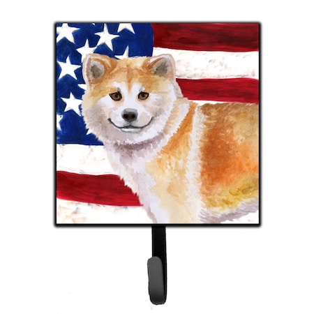 Carolines Treasures Shiba Inu Patriotic Leash or Key Holder BB9678SH4